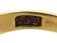 Art Nouveau 18ct Gold & Peridot Ring by Murrle Bennett & Co