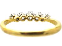 Early 20th Century 18ct Gold & Platinum, Five Stone Diamond Ring