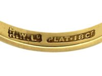 Early 20th Century 18ct Gold & Platinum, Five Stone Diamond Ring
