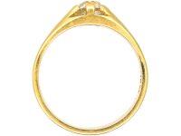 Victorian 18ct Gold Diamond Solitaire Ring