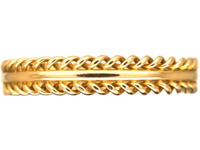 Victorian 15ct Gold Illusion Bangle