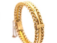 Victorian 15ct Gold Illusion Bangle