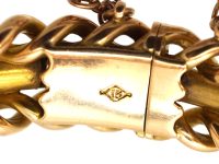 Victorian 15ct Gold Illusion Bangle