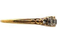 Victorian 18ct Gold, Five Stone Diamond Ring