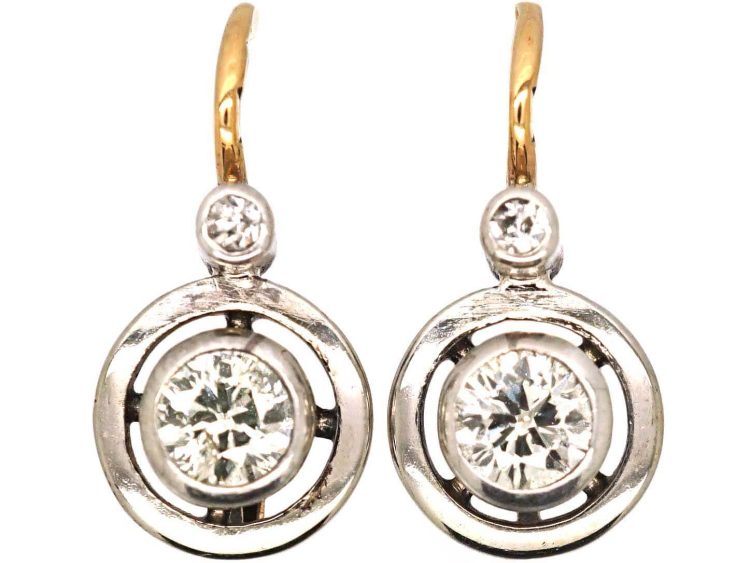 Early 20th Century Diamond Earrings