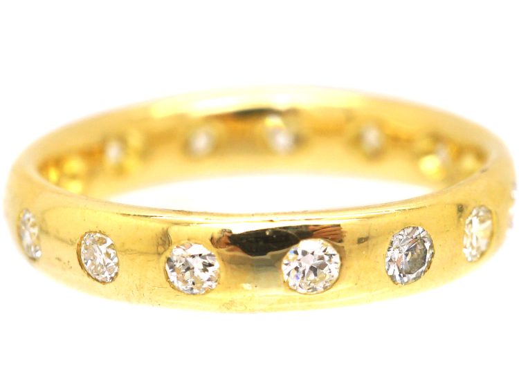 18ct Gold & Diamond Eternity Ring