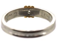 18ct Gold & Platinum Ring set with a Diamond