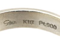 18ct Gold & Platinum Ring set with a Diamond