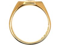 Early 20th Century 18ct Gold Signet Ring with Welsh Dragon Intaglio