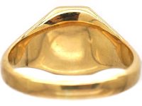 Early 20th Century 18ct Gold Signet Ring with Welsh Dragon Intaglio