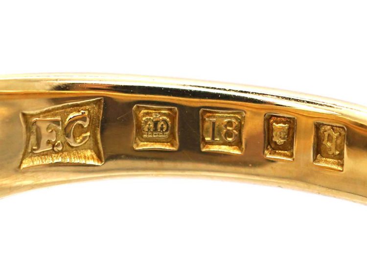 Early 20th Century 18ct Gold Signet Ring with Welsh Dragon Intaglio
