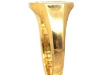 Early 20th Century 18ct Gold Signet Ring with Welsh Dragon Intaglio