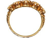Early 19th Century 15ct Gold Five Stone Ring set with Chrysolites