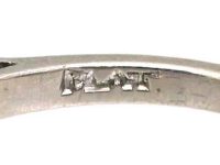 Early 20th Century Platinum and Diamond Five Stone Ring