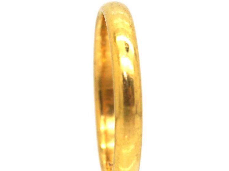 22ct Gold Wedding Ring by Charles Green & Sons Assayed in 1936
