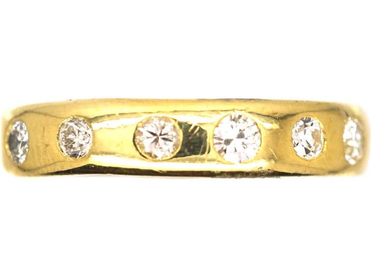 18ct Gold Eternity Ring set with Diamonds