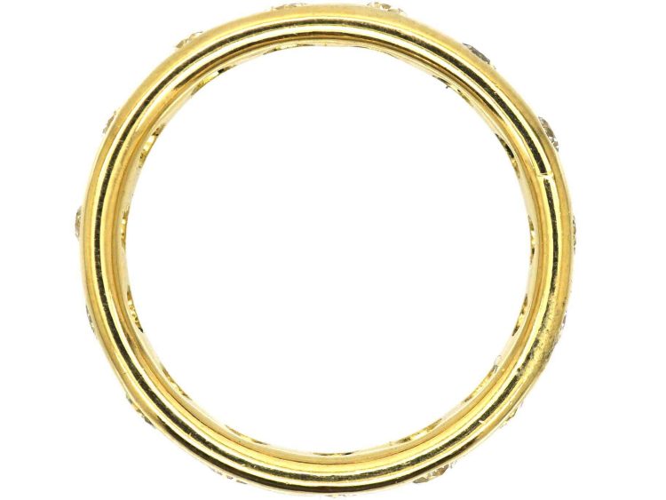 18ct Gold Eternity Ring set with Diamonds