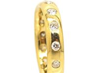 18ct Gold Eternity Ring set with Diamonds