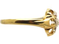 Victorian 18ct Yellow Gold, Diamond Cluster Ring