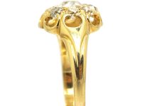 Victorian 18ct Yellow Gold, Diamond Cluster Ring