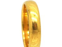 Early 20th Century 22ct Gold Wedding Ring Assayed in 1928