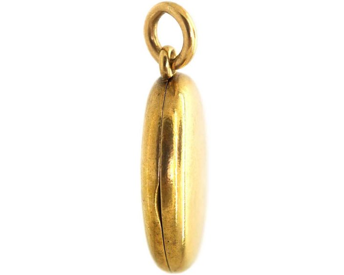 Victorian 18ct Gold Oval Locket