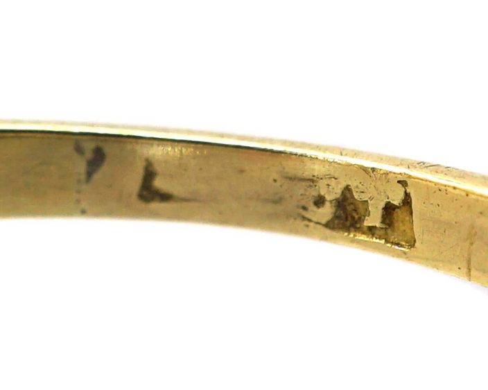 Edwardian 18ct Gold & Platinum, Three Stone Diamond Ring