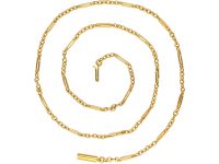 Edwardian 15ct Gold Ornate Chain