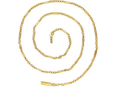 Edwardian 15ct Gold Ornate Chain