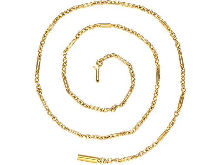 Edwardian 15ct Gold Ornate Chain