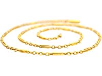 Edwardian 15ct Gold Ornate Chain