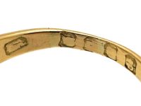 Victorian 18ct Gold Five Stone Sapphire Ring