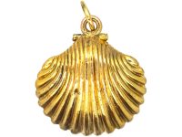 Regency 15ct Gold Scallop Shell Locket