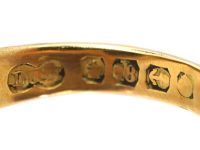 Victorian 18ct Gold Signet Ring set with a Bloodstone