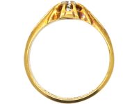 Early 20th Century 18ct Gold Ring set with a Diamond