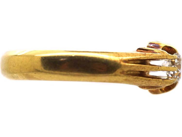 Early 20th Century 18ct Gold Ring set with a Diamond