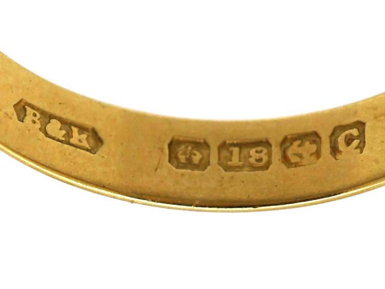 Early 20th Century 18ct Gold Ring set with a Diamond