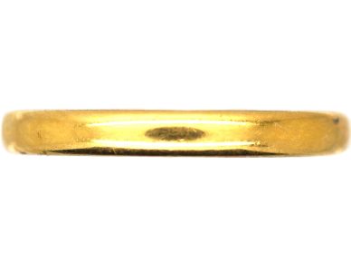 22ct Gold Wedding Ring Assayed in 1939