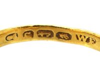 威廉四世时期 18K 金结婚戒指，1832年检验