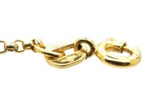 9ct Gold Trace Link Chain Assayed in 1962