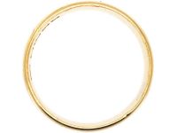 18ct Gold Wide Wedding Ring Assayed in 1921