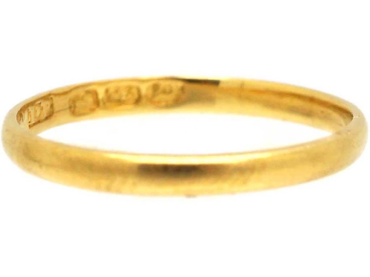 William 1V 18ct Gold Wedding Ring Assayed in 1831