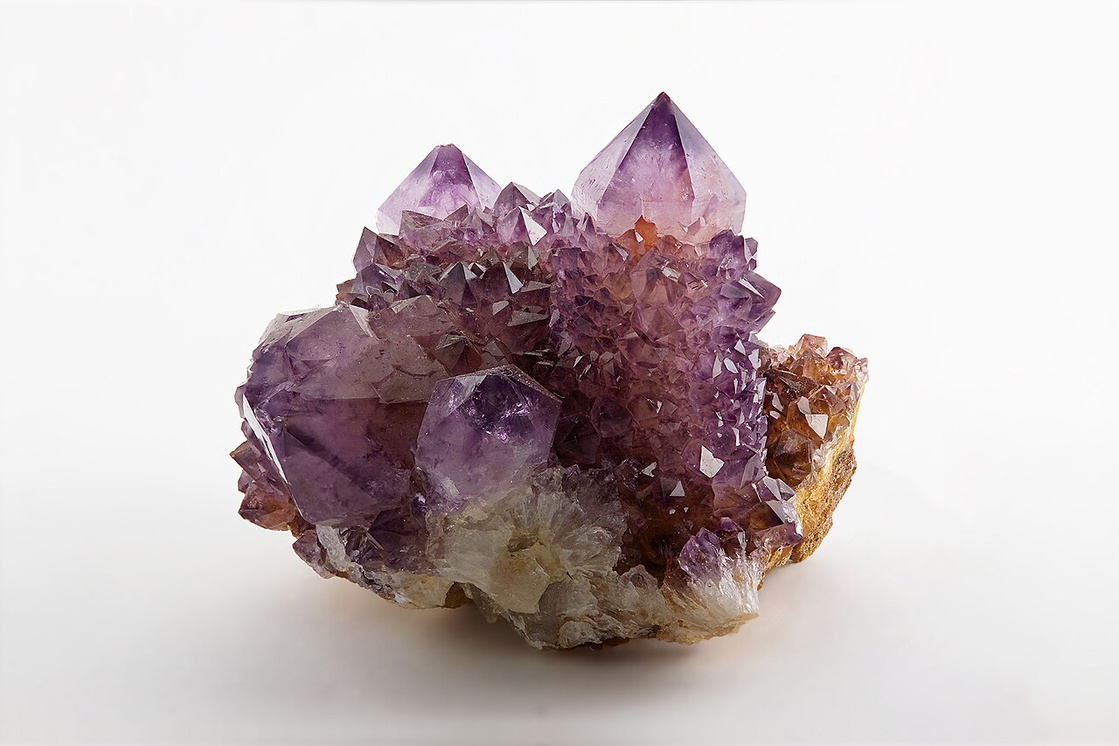 Amethyst crystals