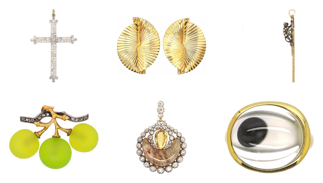 Antique jewellery in original fitted cases