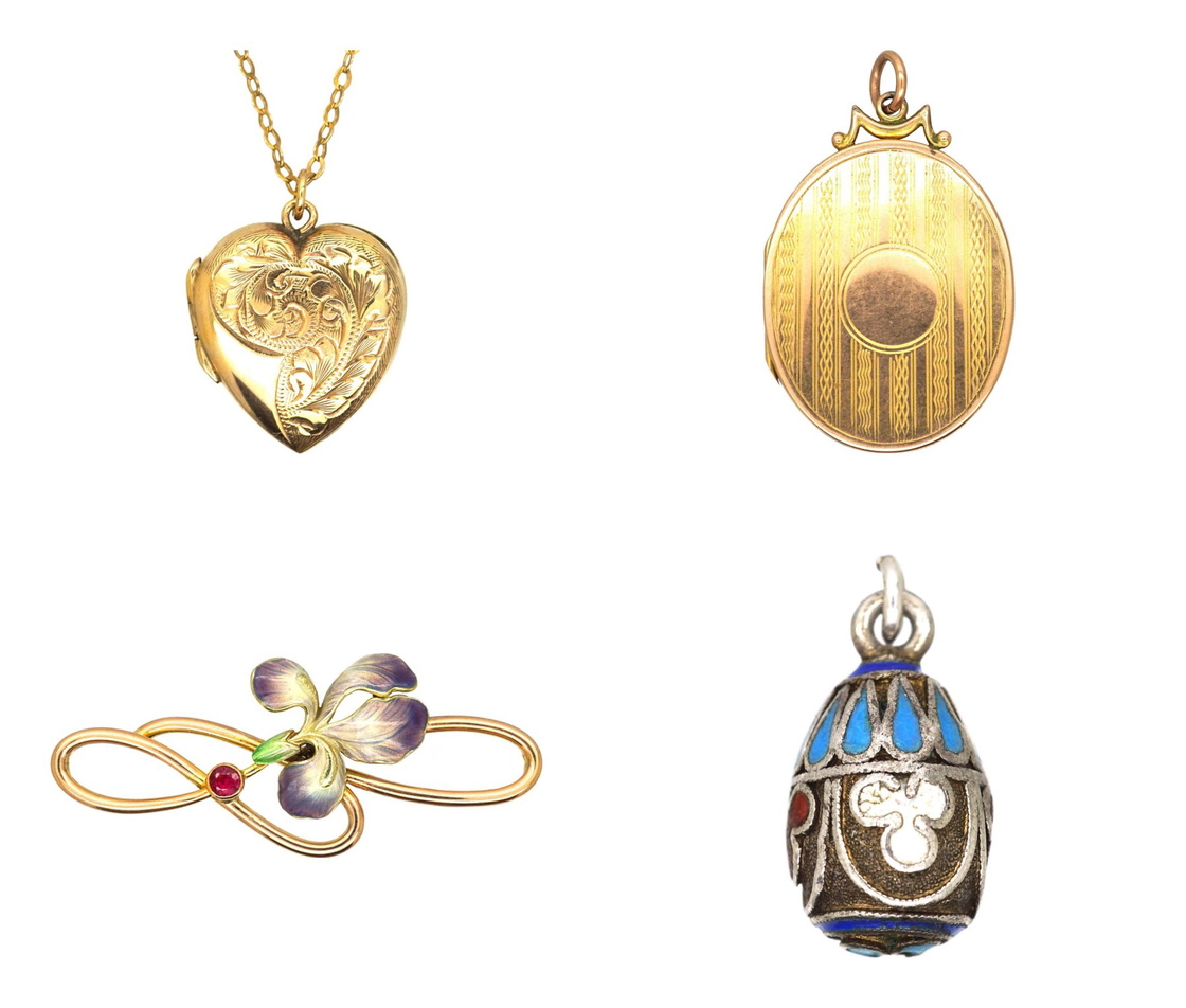 Antique jewellery gifts from £300 to £750