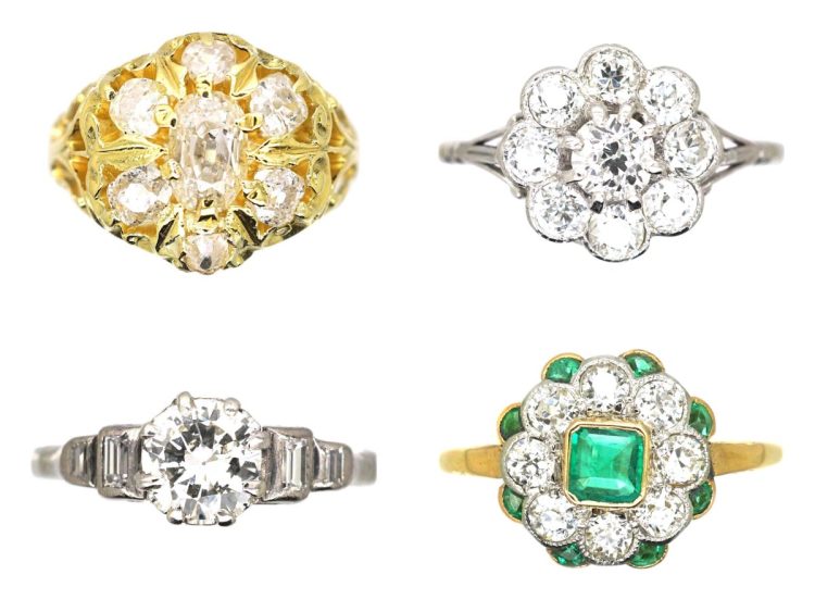 A Guide to Antique Engagement Ring Settings