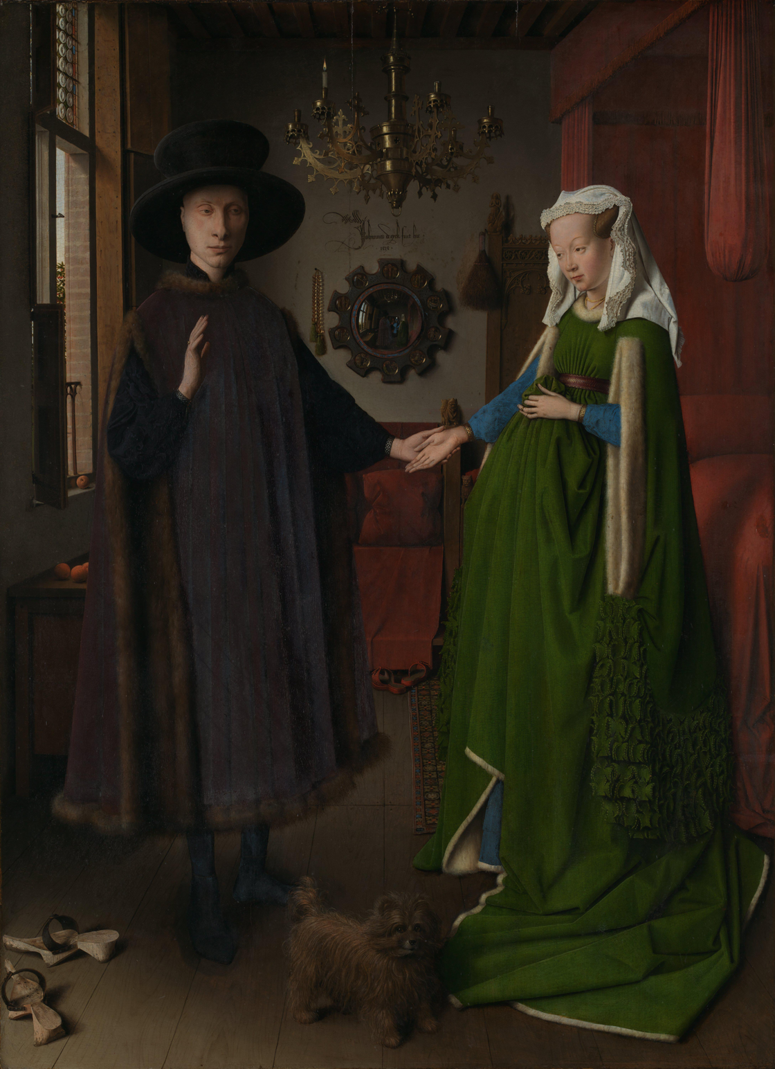 The Arnolfini Portrait by Jan van Eyck