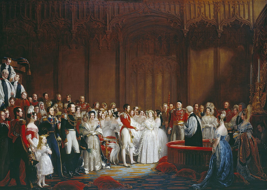 The Marriage of Queen Victoria by Sir George Hayter