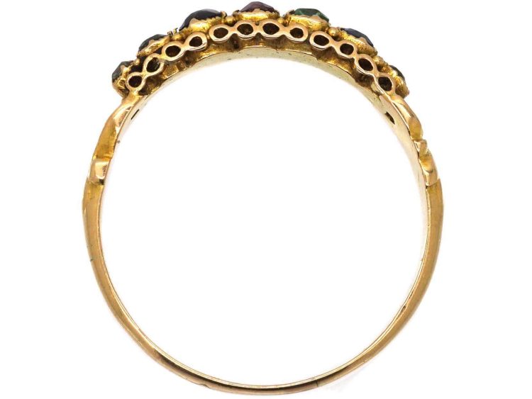 Victorian 15ct Gold Dearest Ring