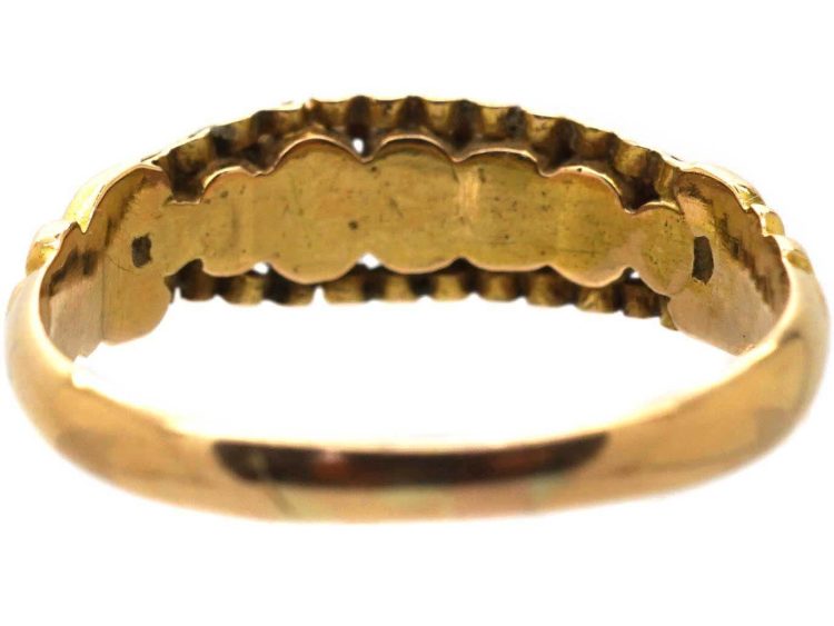 Victorian 15ct Gold Dearest Ring